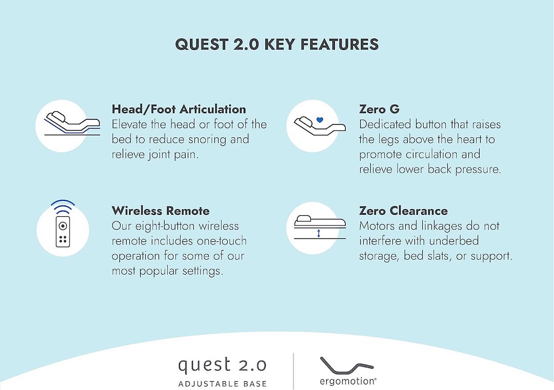 Serta Perfect Sleeper Sierra Quest 2.0 adjustable foundation